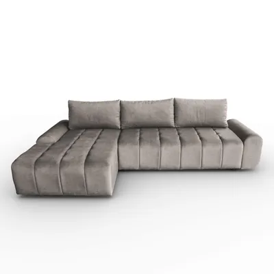 Produktbild von BEAUTYSOFA Costa L Ecksofa 290 cm mit Schlaffunktion & Bettkasten – Seitenausführung: links – Schlafsofa, Sofa , Bettsofa, Couch modern, Beige Vogue 4