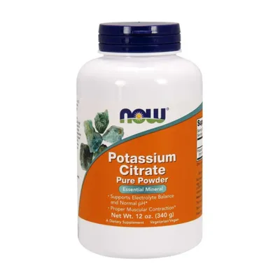 Productafbeelding van VoedingssupplementenNOW Foods Potassium Citrate kaliumcitraat (340 g) 3941