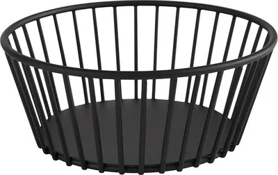 Produktbild von APS 30410 Korb URBAN, Metall, Ø 17 cm, Höhe 7 cm, schwarz