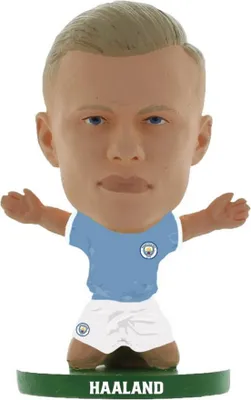Obrázok produktu pre Manchester City FC - Futbalová figúrka "Erling Haaland", "SoccerStarz" BS3356 (One Size) (Sky Blue/White)