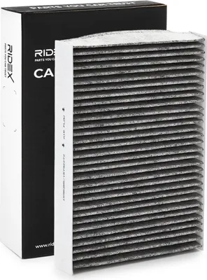 Produktbild von RIDEX 424I0611 Innenraumfilter Pollenfilter für NISSAN Qashqai II (J11, J11) für RENAULT Kadjar (HA, HL) Megane IV Grandtour (K9A/M/N)