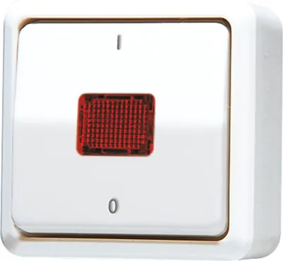 Produktbild von Jung 602KOA Wipp-Kontrollschalter 10 AX 250 V