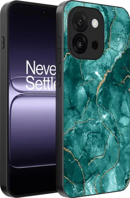 Produktbild von Smartphonica Telefon Fall Fit für OnePlus 13T mit Marmor Druck - TPU zurück Abdeckung Fall Marmor Design - Gold Grün