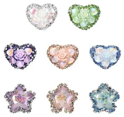Immagine prodotto di Set di 8 perline colorate per la creazione di gioielli