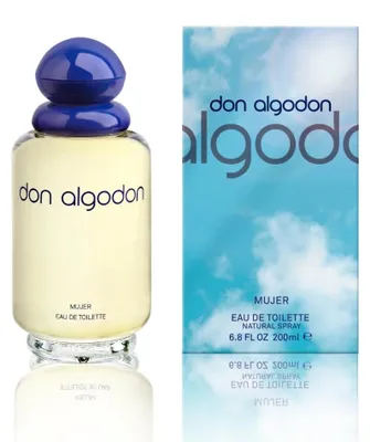 Produktbild von Don Algodón Eau de Toilette für Damen, 200 ml, femininer Parfüm, Zerstäuber, blu