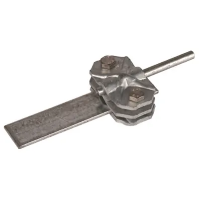 Produktbild von 25 Stück Dehn+Söhne Verbindungs-/Trennklemme mit Zwischenplatte, DIN EN 62561-1 454000