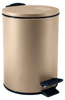 Produktbild von Spirella Adelar 3L Treteimer – Kompaktes Design – 16,8 x 16,8 x 25 cm – Farbe: C