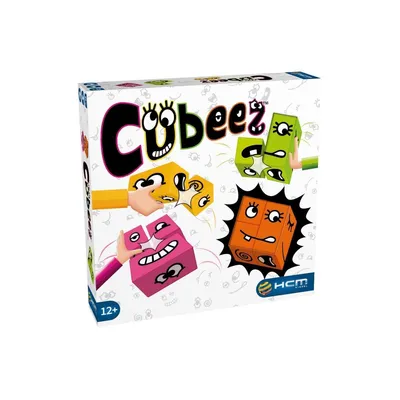 Image de HCM Kinzel 55171 HCM Kinzel-55171-Cubeez-Brain Teaser Games, Jeu de société, Cube d'adresse, Puzzle, Jeu de patience, 2-4 joueurs, à partir de 6 ans, Multicolore