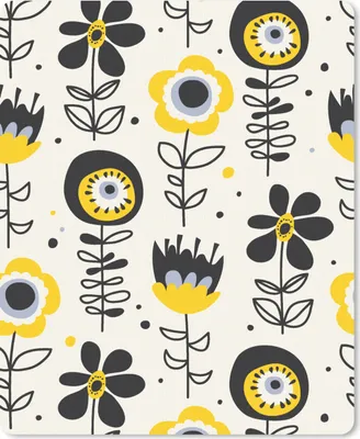 Produktbild von MuchoWow® Mauspad Mousepad Mädchen - Blumen - Muster - Mädchen - Kinder - Kinder 30x40 cm - Mousepads - Maus Mat - Pad - Mausunterlage - Mausmatten
