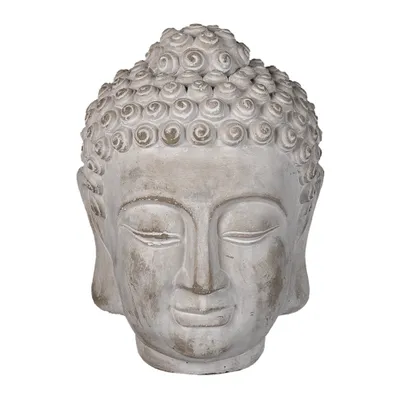 Obrázek produktu pro Clayre & Eef postava Buddha 17x17x24 cm Šedý kámen