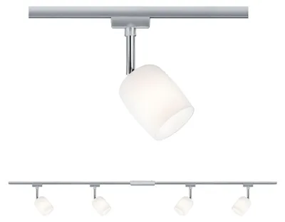 Produktbild von Paulmann URail Schienensystem-Set Blossom 4-flammig Chrom, Satin 96898