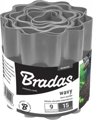 Produktbild von Obruba trávnika v šedej farbe 25 cm x 9 m