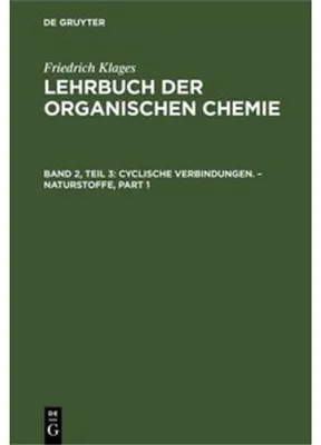 Produktbild von Cyclische Verbindungen. - Naturstoffe