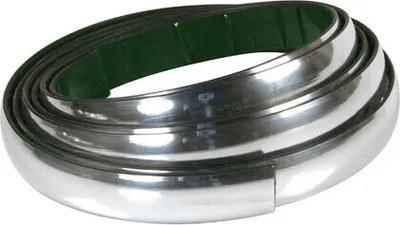 Obrázok produktu pre Chrómovaný lepiaci profil - 4 m - 35 mm