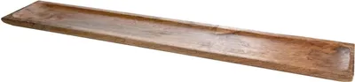 Produktbild von Deko-Tablett - Braun - 89 x 16,5 cm - Mangoholz - rechteckig