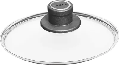 Obrázek produktu pro Víko z bezpečnostního skla Woll kulaté 28 cm rukojeť víka plastové skleněné víko S28M