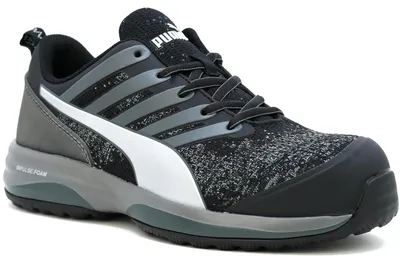 Image de Baskets de sécurité basses CHARGE BLACK LOW S1P ESD HRO SRC noir/gris P42 - PUMA - 64454-T.42