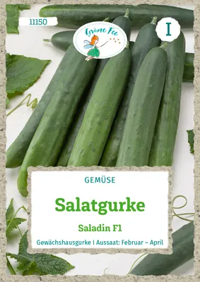 Produktbild von Grüne Fee - Salatgurke Saladin F1 Samen - 11150
