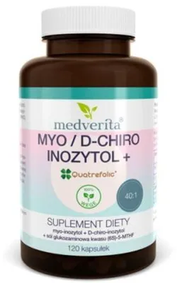 Image de Medverita Myo/D-chiro-inositol 120 gélules