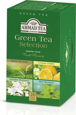 Image de Collection de thé vert Ahmad Tea 40g, 20 sachets