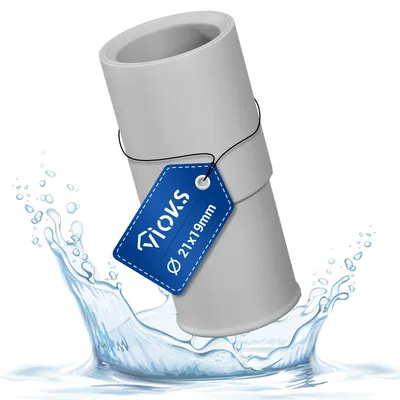 Produktbild von Adapter Schlauchverbinder universal Verbindungsstück für Waschmaschine Geschirrspüler Ø21mm auf Ø19mm