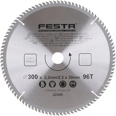 Produktbild von Kreissägeblatt für Holz TCT 300mm/3. 2/30/96