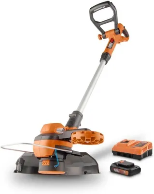 Obrázok produktu pre Aku strunová kosačka a hranač s napätím 20 V, s pracovnou šírkou 250 mm, vrátane nabíjačky