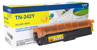 Produktbild von Brother TN-242Y, 1400 Seiten, Gelb, 1 Stück(e)