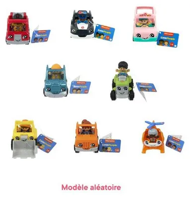 Produktbild von Little People Fahrzeuge Sortiment, Spielfigur, Rollenspiel, Kompatibel mit Little People Spielsets