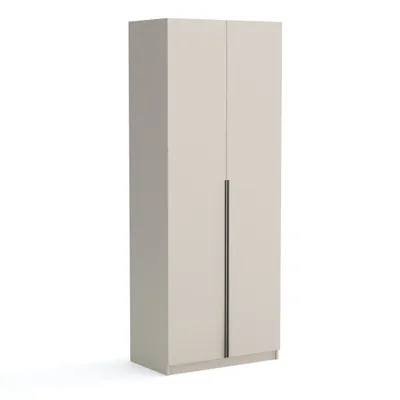 Produktbild von Kleiderschrank, Drehtürenschrank 2-türig, 90cm breit, matt, Pablo kaschmir