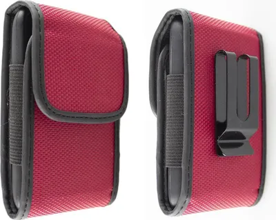 Image de Etui en nylon pour Dexcom G6 en rouge
