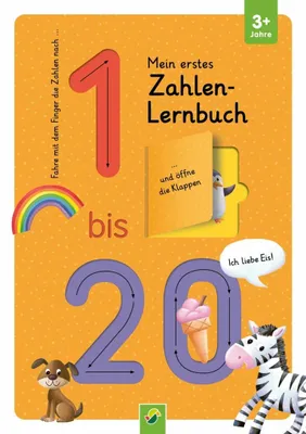 Produktbild von Mein erstes Zahlen Lernbuch mit Spurrillen und Klappen