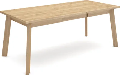Immagine prodotto di ODIN Tavolo da Pranzo, 194x90x75cm, Per 10 persone, Gambe in legno, Rovere