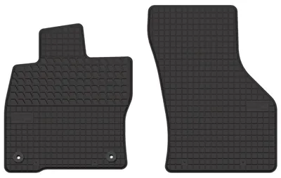 Produktbild von Gummimatten Fußmatten Vorne Schwarz für Seat Leon IV 2020-