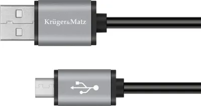 Produktbild von Kruger&Matz Micro USB Kabel 1,8m Schnellladen