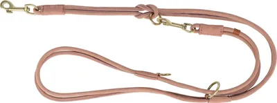 Produktbild von TRIXIE Pure Verlängerungsleine, Leder - rosa - 2 m/10 mm