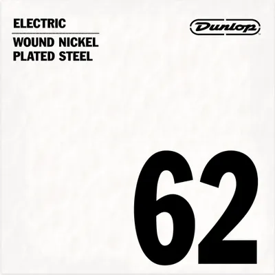 Produktbild von Dunlop vernickelte E-Gitarren-Einzelsaite .062 DEN62