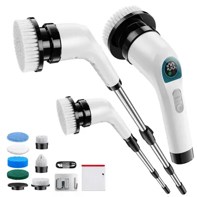 Produktbild von KAUGIC Elektrische Reinigungsbürste Bad, kabellos, 7 Köpfe – 1