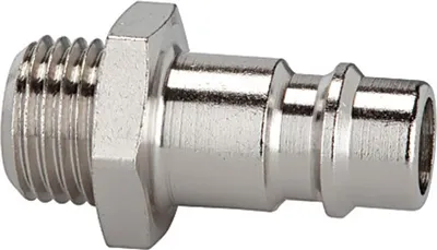 Produktbild von Riegler Nippel für Kupplungen NW 7,2 - NW 7,8, Messing vern., G 1/8 AG