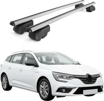 Produktbild von Dachträger Grundtäger für Renault Megane mk4 Grandtour 2016-2025 Alu Silber 2x