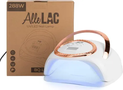 Zdjęcie produktu dla Lampa do paznokci UV/LED 288W AlleLac do lakierów hybrydowych żeli i akrylożeli biała BQ-L9