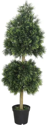 Obrázok produktu pre Cyprus ihličnan umelá rastlina umelý strom dekoratívny strom umelá rastlina v kvetináči umelé umelé rastliny interiérová dekorácia 160 cm Decovego
