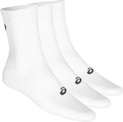Produktbild von ASICS 3PPK CREW, Crew-Socken, Weiß, Erwachsener, Uni, 47-49, Fitness