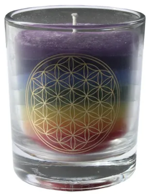 Immagine prodotto di Candele lanterna Chakra "Multicolore