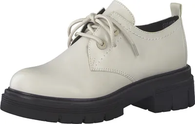 Produktbild von MARCO TOZZI Damen Halbschuh Schnürschuh Bulky Sohle 2-23717-29, Größe:41 EU, Farbe:Beige