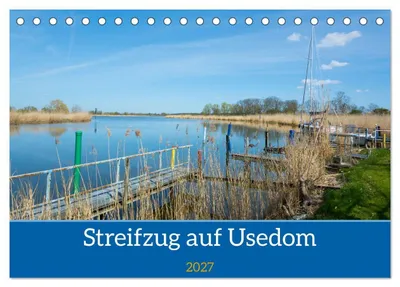 Produktbild von Streifzug auf Usedom (Tischkalender 2027 DIN A5 quer), CALVENDO Monatskalender