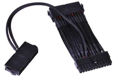 Produktbild von Phobya 87470 - 20 m - ATX (24-pin) - ATX (24-pin) - Männlich - Gerade - Gerade