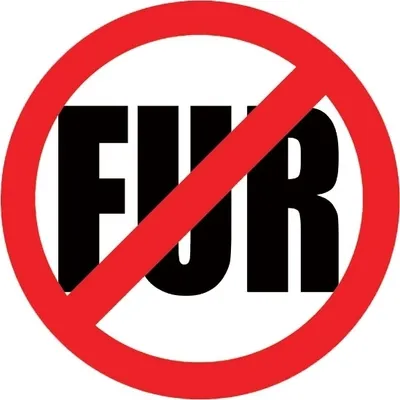 Produktbild von No Fur - Button