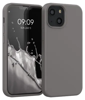 Produktbild von kwmobile Handyhülle für iPhone 13 mini Hülle, für iPhone 13 mini Case - Hülle Silikon - kabelloses Laden - Stone Dust