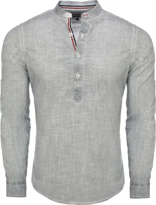 Immagine prodotto di Camicia da pescatore di design nuovissima in lino CARISMA Grigio CRM8464 L